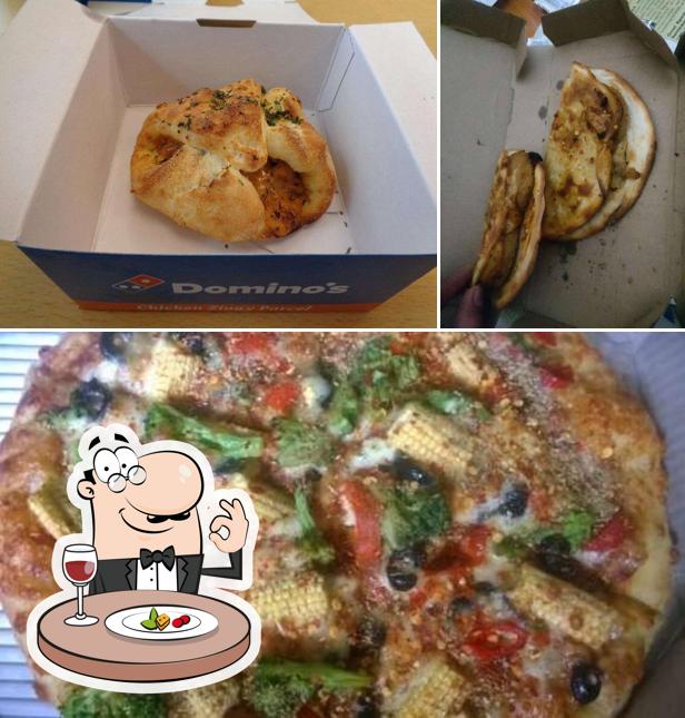 Food at Domino's Pizza Murugeshpalya, Bangalore