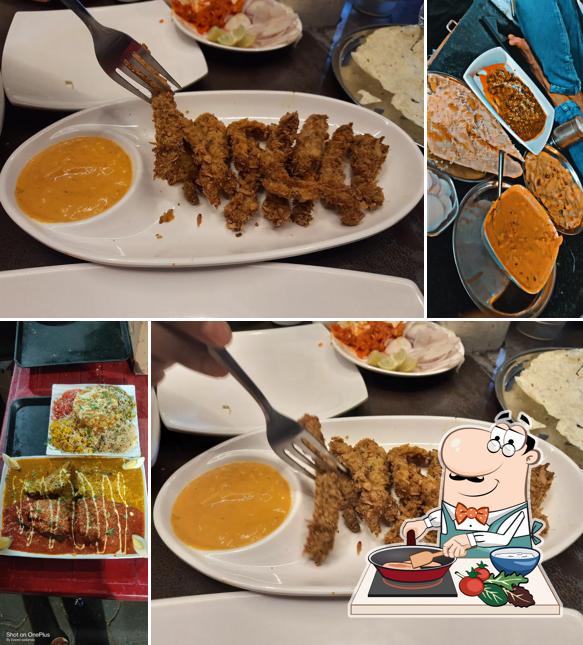 Chicken curry at Sanjha chulha garden dhaba