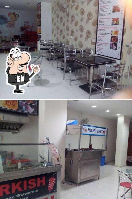 The interior of Turkish Doner, Shawarma & More