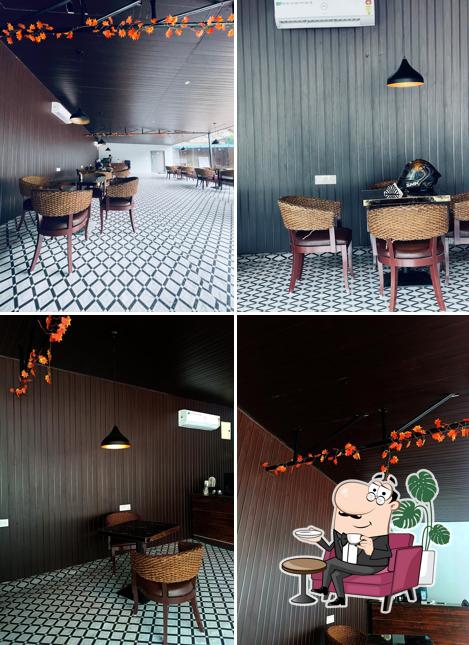 The interior of Sehari Cafe