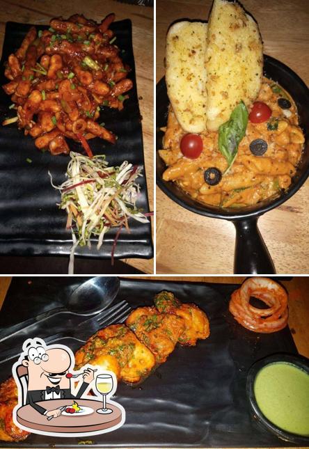 Food at The Drunk Horses Pub