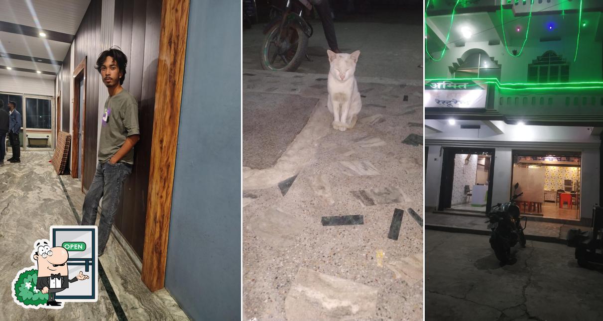 The exterior of Amit Rest House & Restaurant