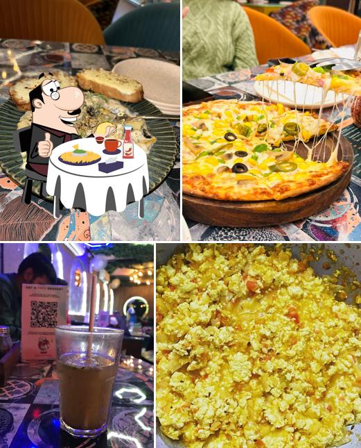 Cheese plate at HOF RDC - Pure Vegetarian Restaurant