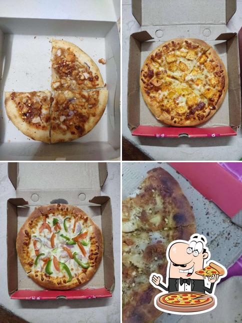 Try out various kinds of pizza