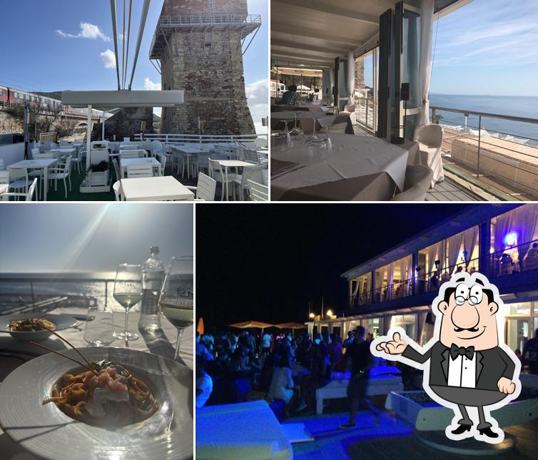 Gli interni di Precisamente a Calafuria