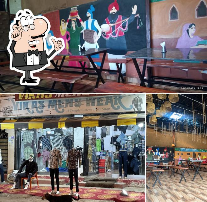 The interior of SARDAR JI DA DHABA