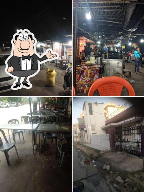 The interior of Shree Nath Pav Bhaji Center