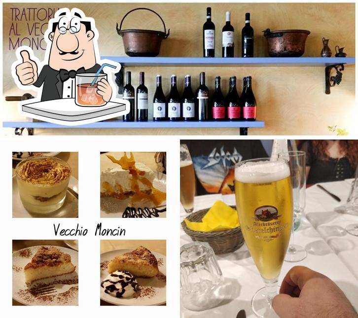 Prenditi un drink dal menu