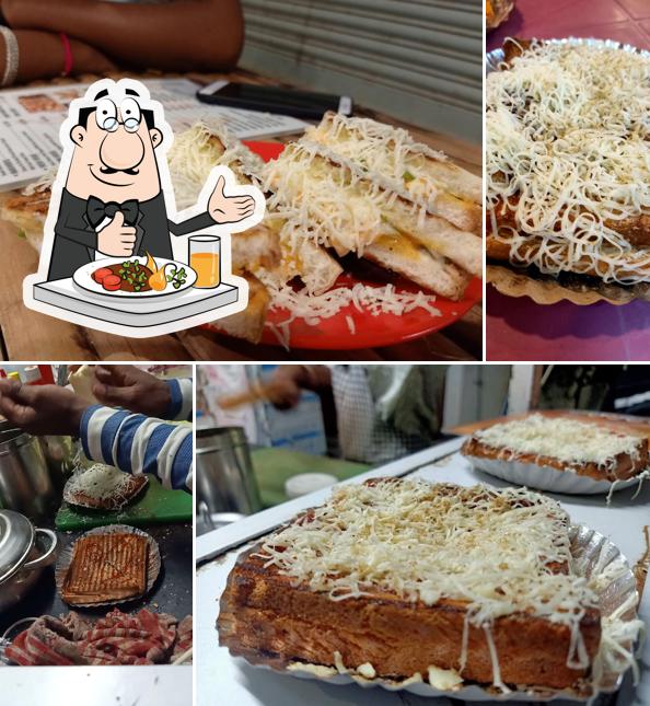 Food at Shree sandwich and burger