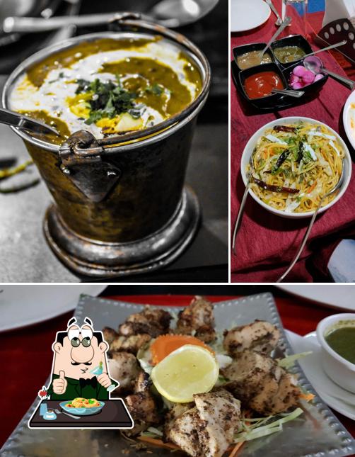 Food at Treat Restaurant