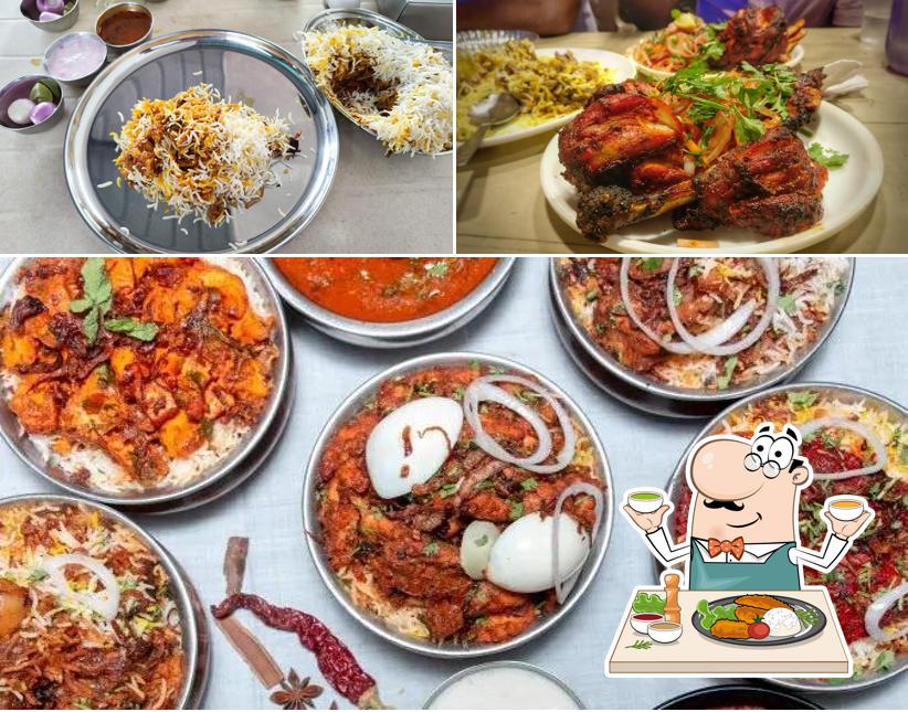 Meals at Pathik Biryani House