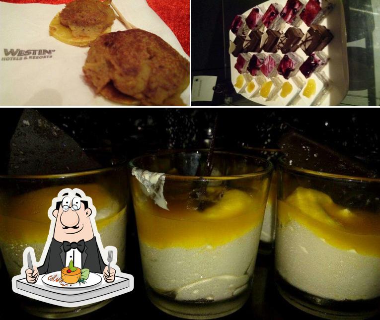 Food at Mix Lounge and Bar