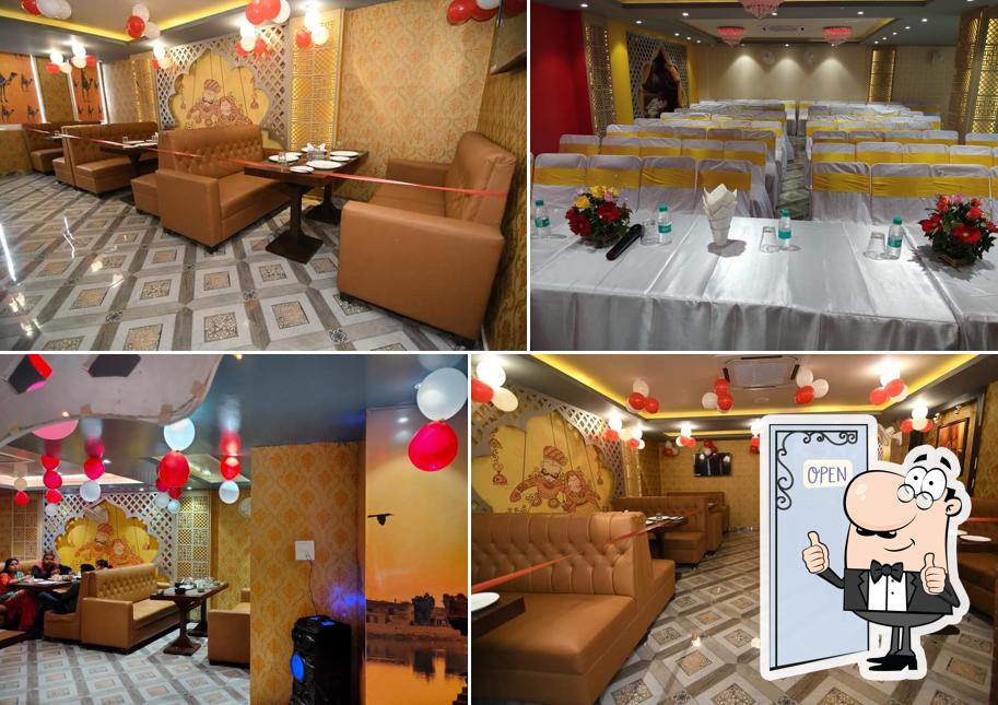 See this picture of Rajwada Restaurent