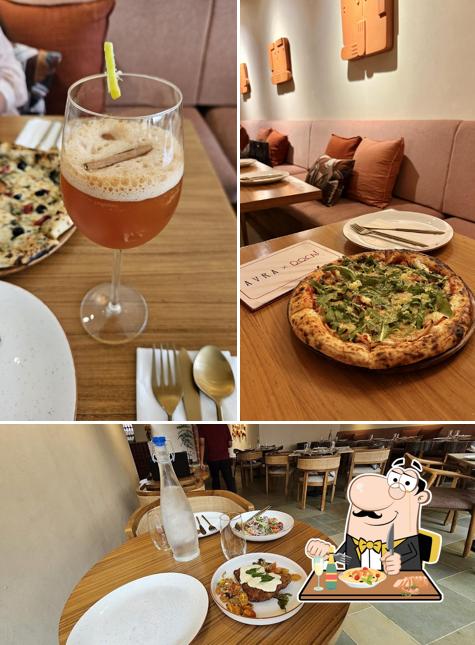 Meals at Dochi Pizzeria x AVRA