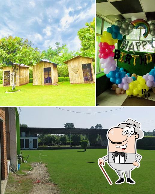 Check out how The Sparrow garden looks outside