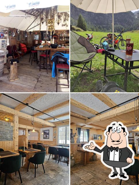 Gli interni di Restaurant Alm