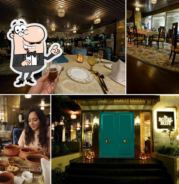 The interior of The Royal Root