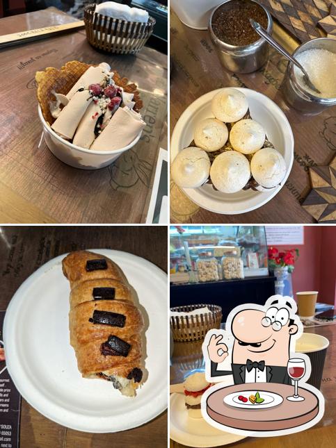 Food at Warren's fusion with flavors