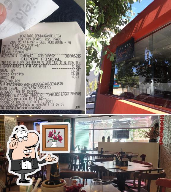 Veja imagens do interior do Beggiato Restaurante