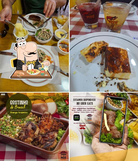 Platos en Restaurante Amigos Do Picuí