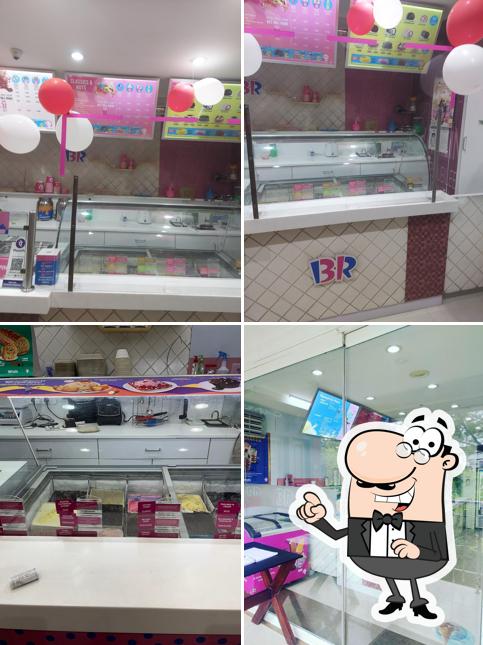 Check out how Baskin Robbins looks inside