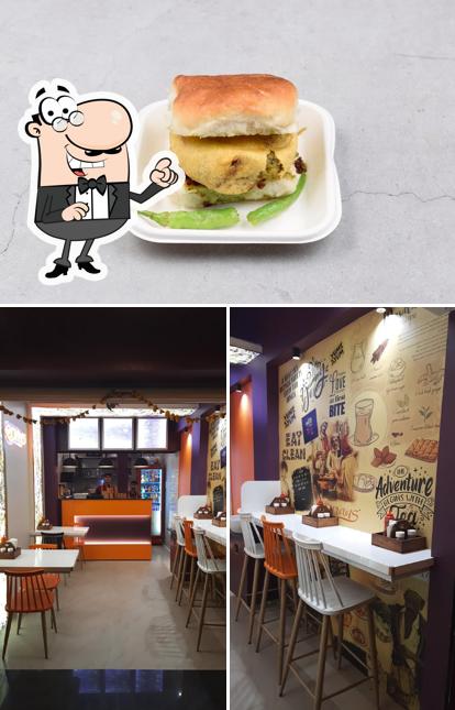 Bhukhhad cafe is distinguished by interior and food