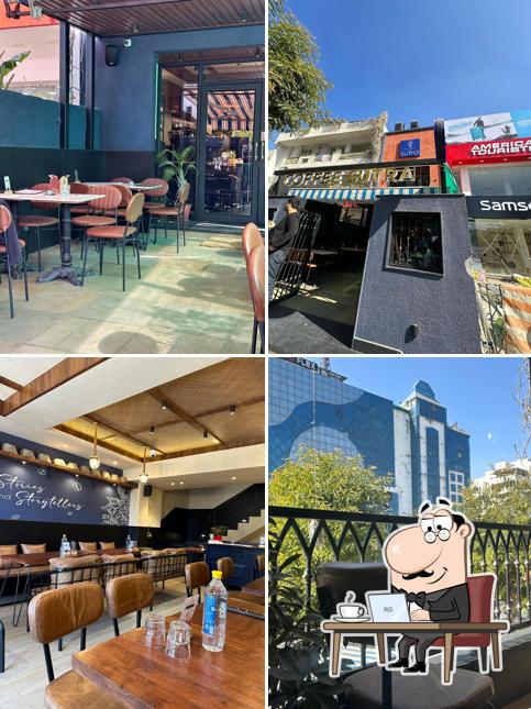 Check out how Coffee Sutra Vaishali looks inside