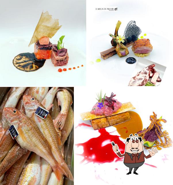 Cibo al Hôtel-Restaurant la Maison du Prussien