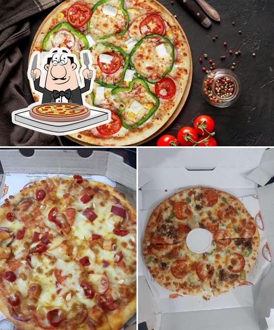 At New York Pizza Express, you can get pizza