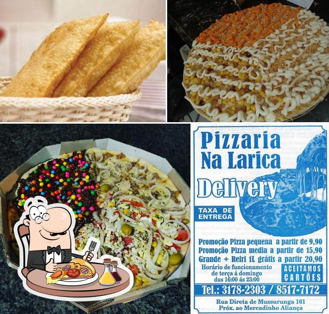 Consiga diversos tipos de pizza