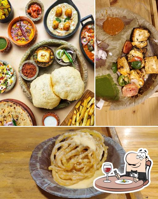 Food at Isar Ji cafe