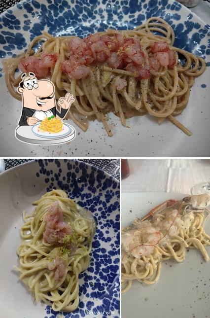 Spaghetti alla carbonara al Ristorante MareLuna