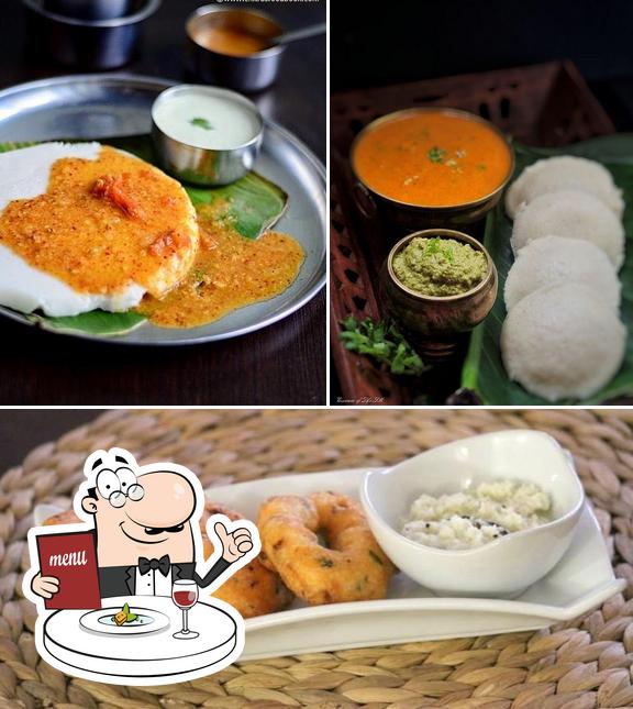 Food at idli street Hosur