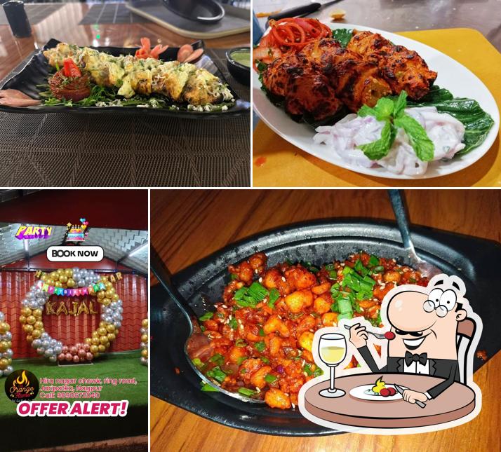 Meals at The Orange Flame Best Cafe & Family Restaurant in Jaripatka, Nagpur