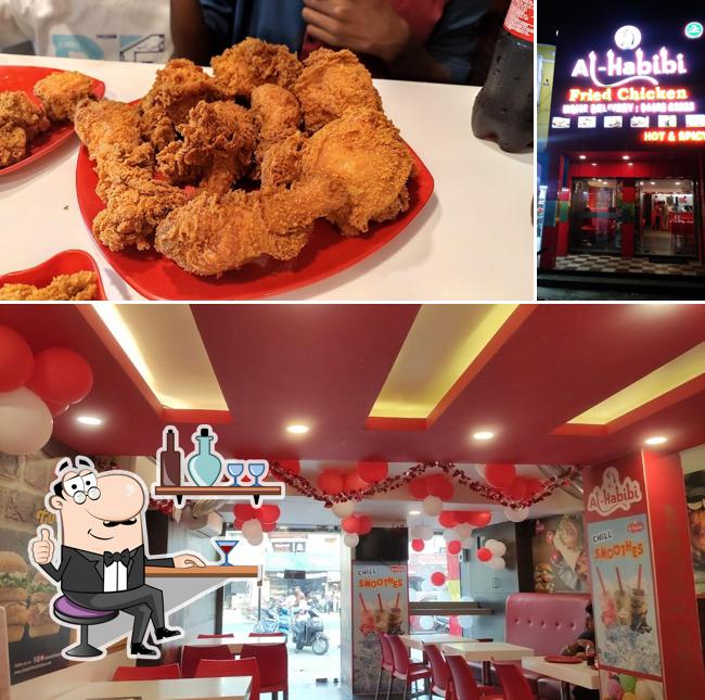 Check out how Al Habibi Fried Chicken looks inside