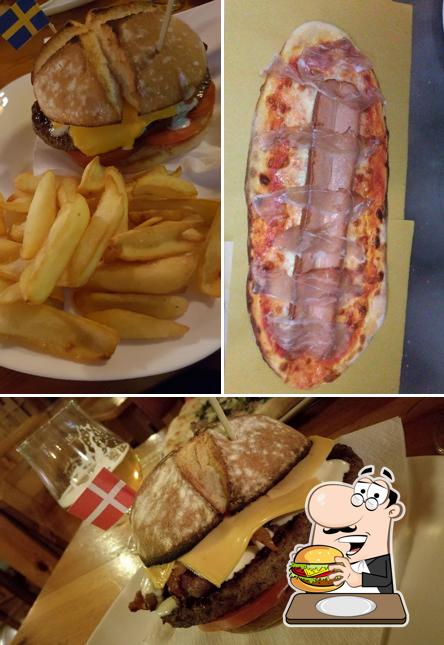 Concediti un bell'hamburger a Pub Black Bear