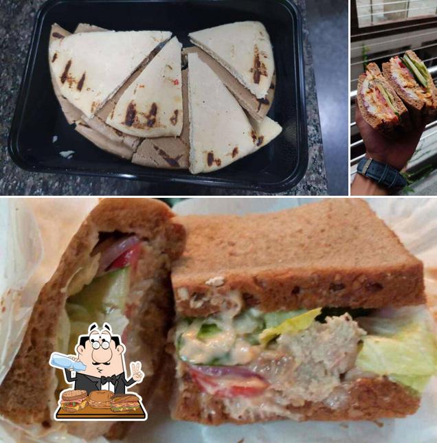 Have a sandwich at Caterspoint Malviya Nagar