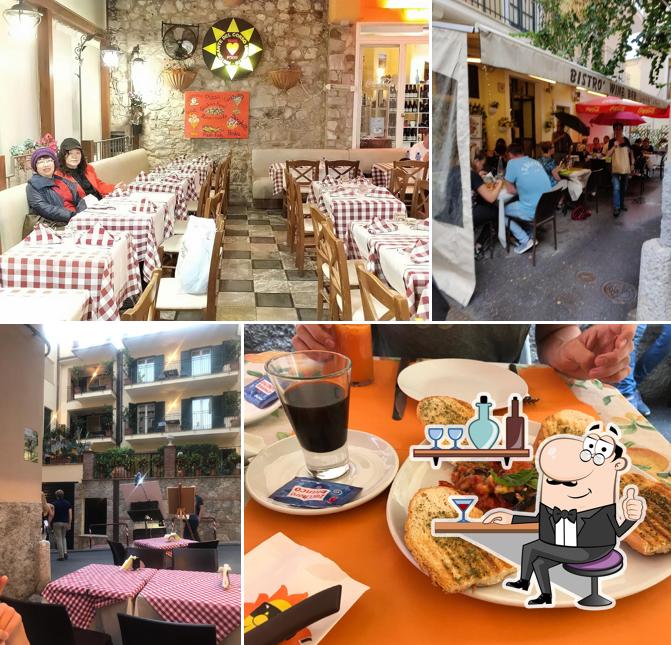 Gli interni di Caffé Macchia