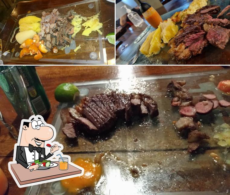 Comida em Picanha na Lenha