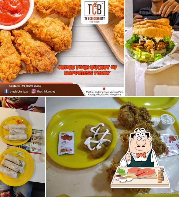 Fish and chips at The Chicken Bay