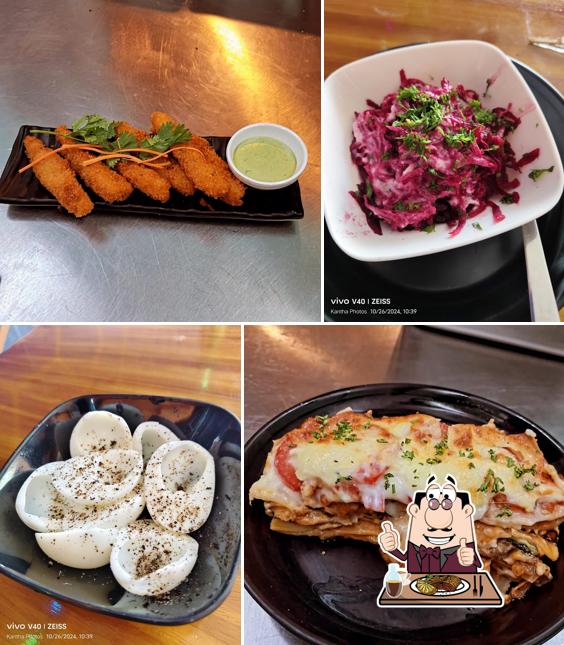 Beef tartare at TRICHY TITANS CAFE