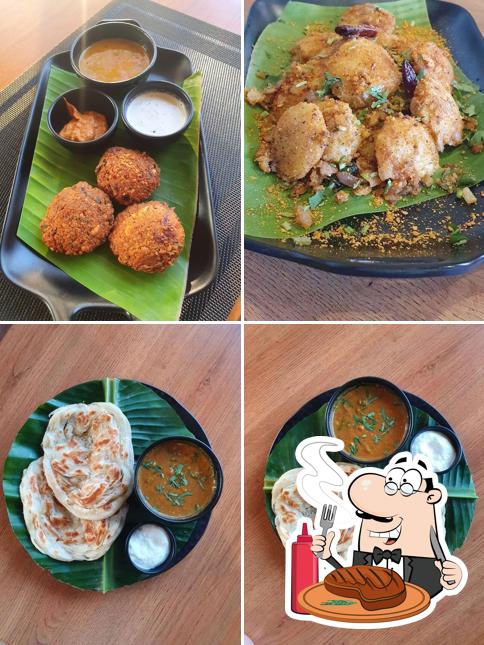 Try out meat dishes at Thambi Bhavan