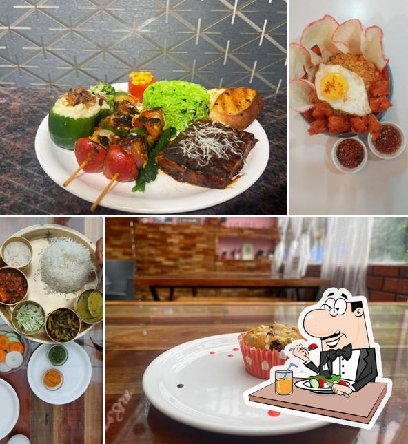 Food at The cherry vibe/I Geyzing