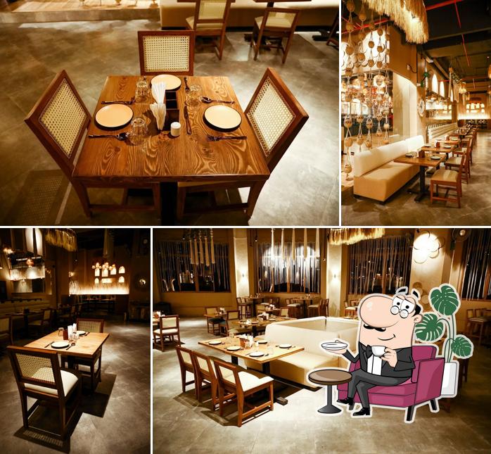 The interior of Punjab Exotica (Amanora)