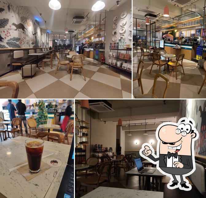 The interior of Third Wave Coffee