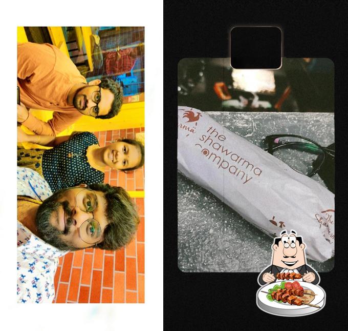 Food at The Shawarma Co