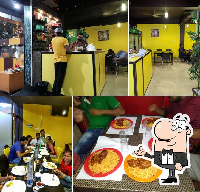 The interior of Al Baik Restaurant Arab Cafe