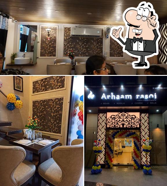 Arhaam Rasoi is distinguished by interior and dining table