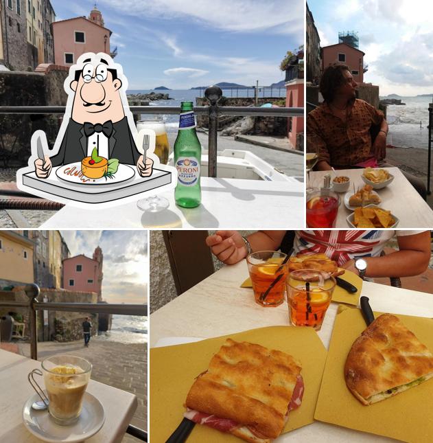 Cibo al Bar La Marina