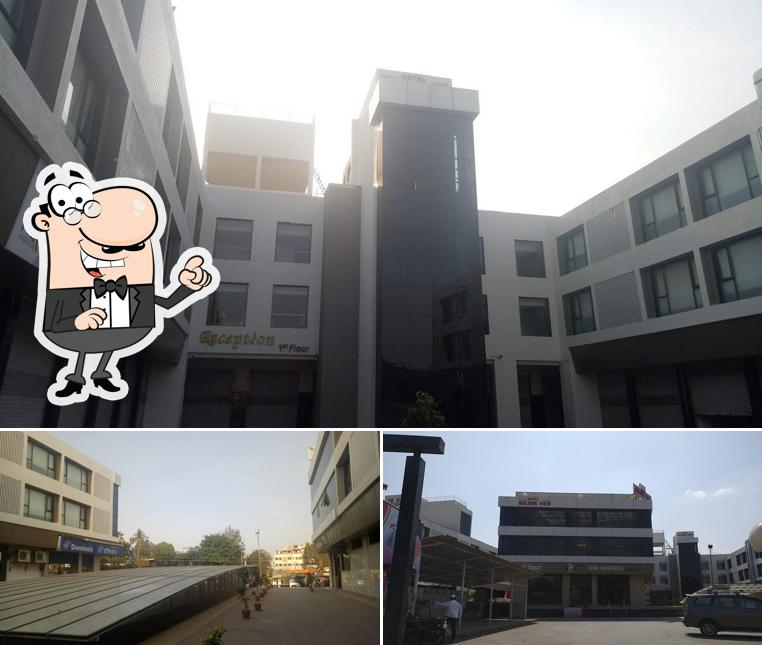 Take a look at the outside area of HOTEL GOLDEN VIEW